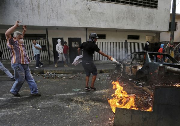 Nepokoje ve Venezuele.