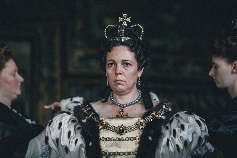 Hlavní ženskou roli ve filmu Favoritka ztvárnila Olivia Colmanová.