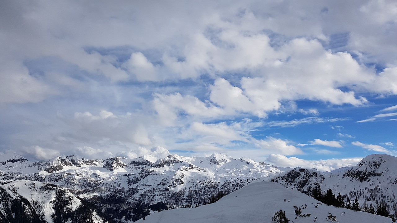 Alpské panorama.