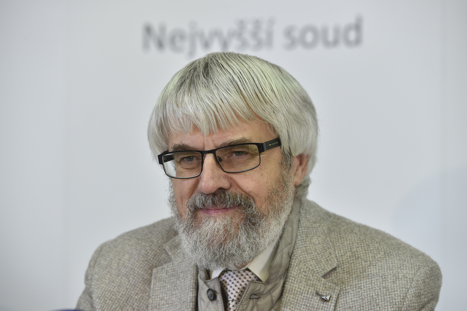 Předseda Nejvyššího soudu Pavel Šámal.