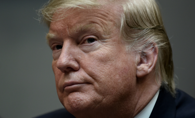 Prezident Trump je neústupný.
