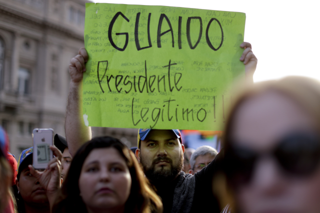 Protesty ve Venezuele. 