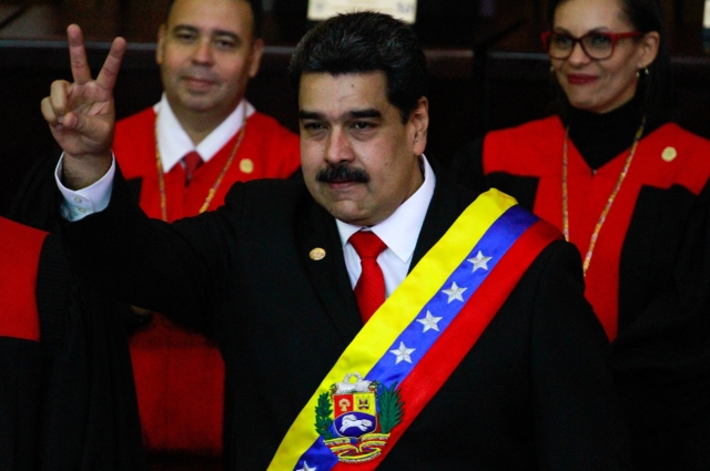 Prezident Venezuely Nicolás Maduro. Prezident Venezuely Nicolás Maduro.