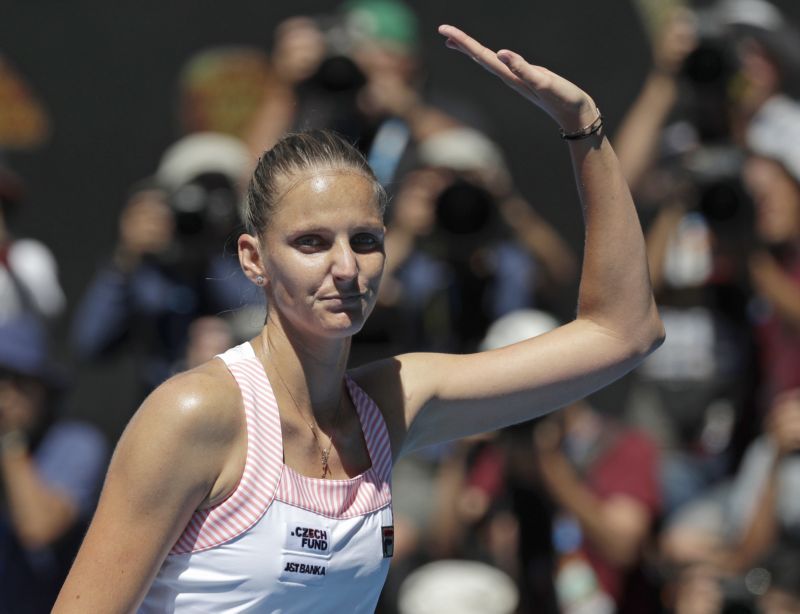 Karolína Plíšková se dočkala své písně.