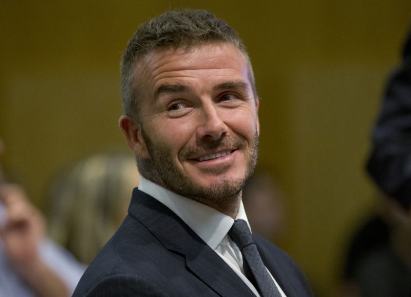 Spolumajitel Salfordu David Beckham.