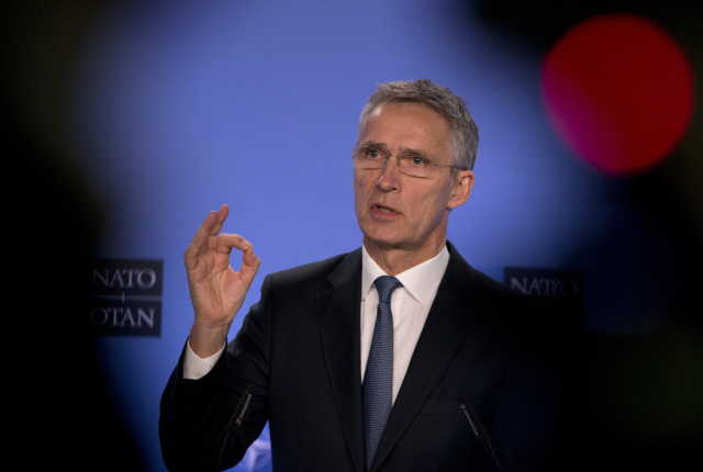 Generální tajemník Severoatlantické aliance Jens Stoltenberg.