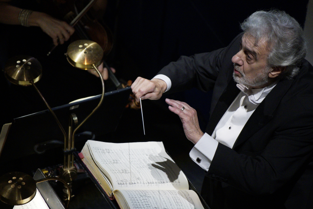 Operní pěvec Plácido Domingo.