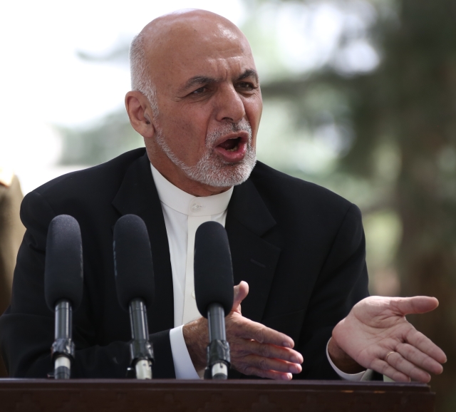 Afghánský prezident Ašraf Ghaní.