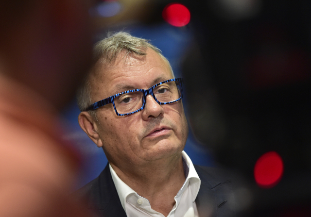Prezident hospodářské komory Vladimír Dlouhý.