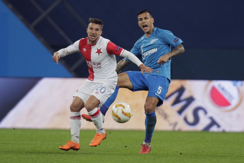 Paredes nastoupil na podzim i proti pražské Slavii. 