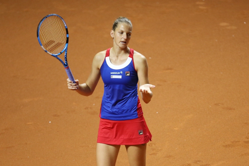 Karolína Plíšková bude českou jedničkou ve čtvrtfinále Fed Cupu. 