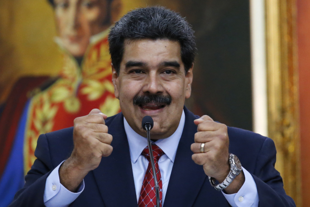Venezuelský prezident Nicolás Maduro.
