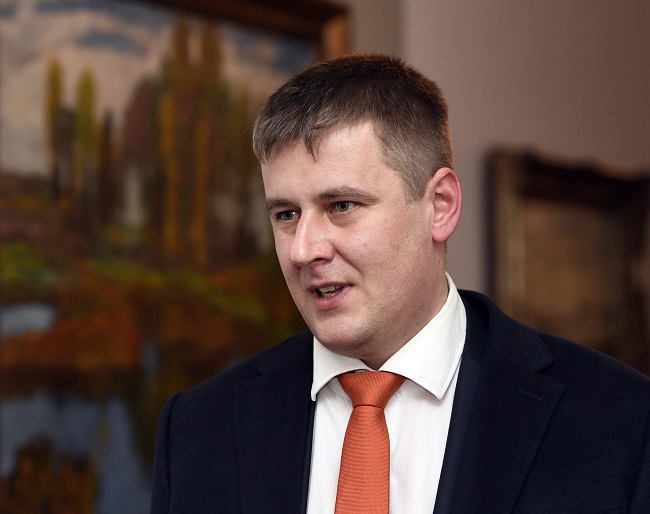 Ministr zahraničí Tomáš Petříček.