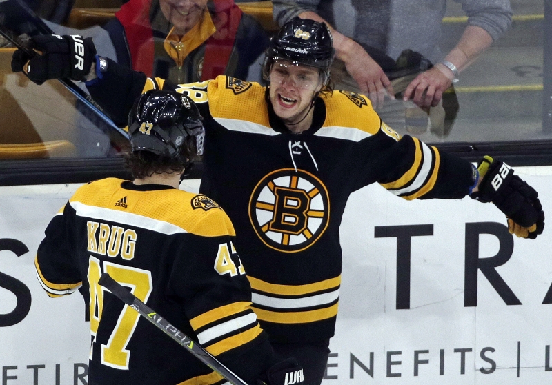 David Pastrňák překonal potřetí v kariéře v NHL hranici třiceti gólů.