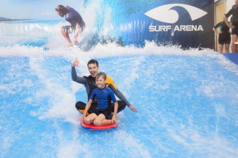 Surf Arena Praha.