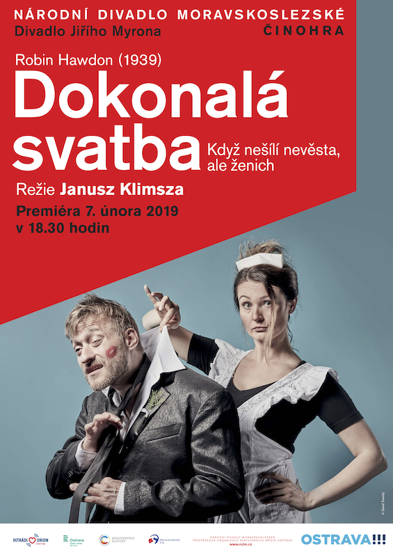 Plakát k představení Dokonalá svatba.