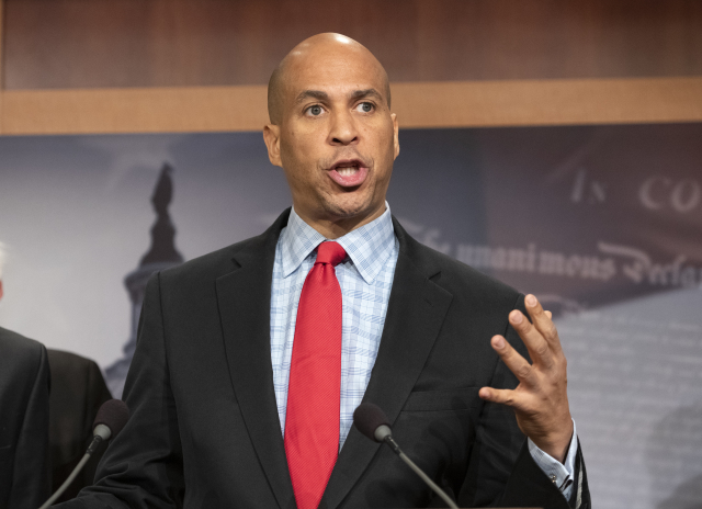 Americký senátor Cory Booker.