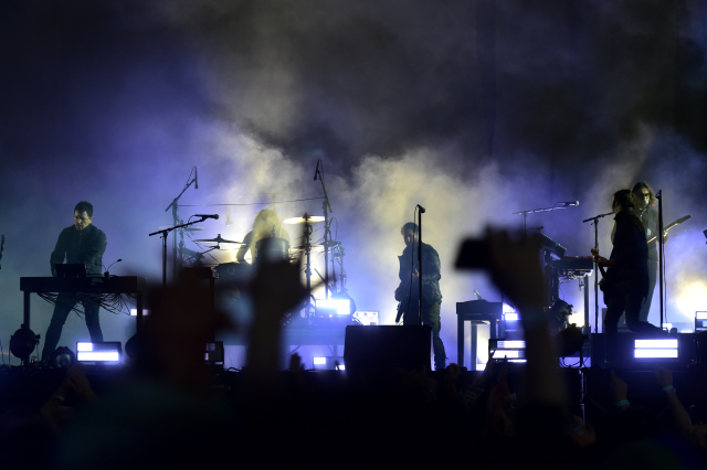 Loňské vystoupení Nine Inch Nails.
