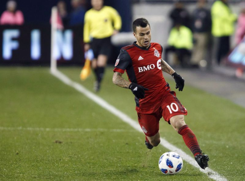 Sebastian Giovinco v dresu Toronta.