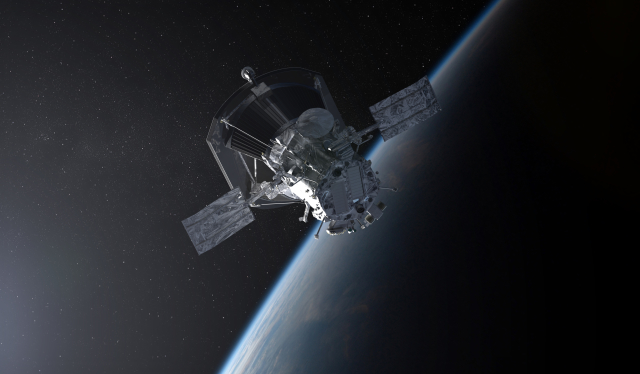 Parker Solar Probe očima umělce.