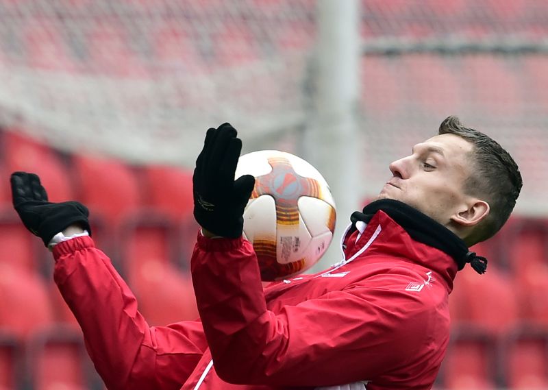 Český fotbalista Tomáš Necid.
