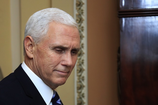 Mike Pence. Mike Pence.
