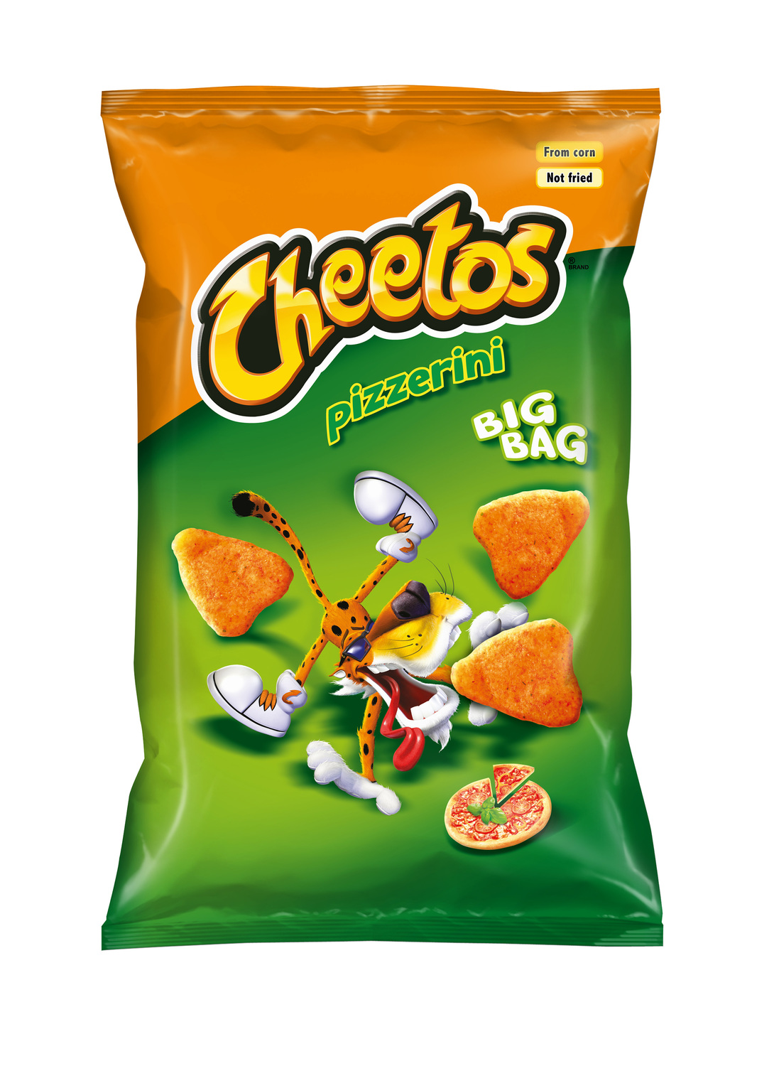 Křupky Cheetos Pizzerini.