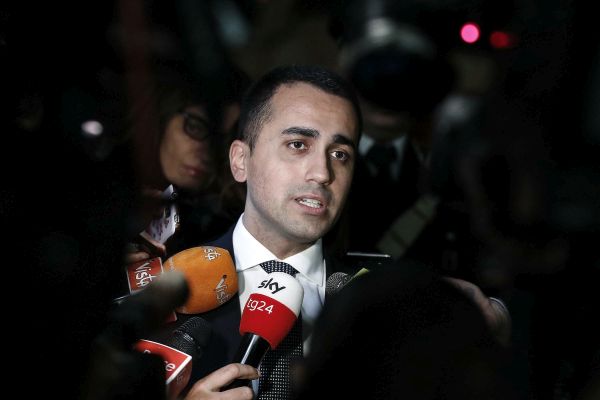 Italský vicepremiér a šéf protestního Hnutí pěti hvězd (M5S) Luigi Di Maio.