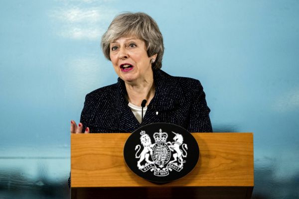 Britská premiérka Theresa Mayová.
