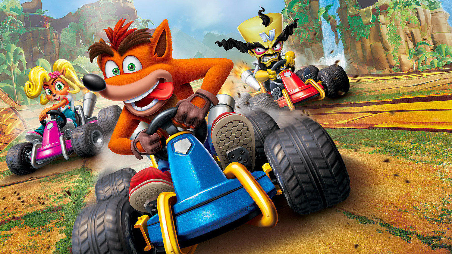Přepracované závody Crash Team Racing ukazují nové herní záběry