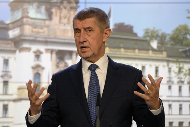 Český premiér Andrej Babiš.