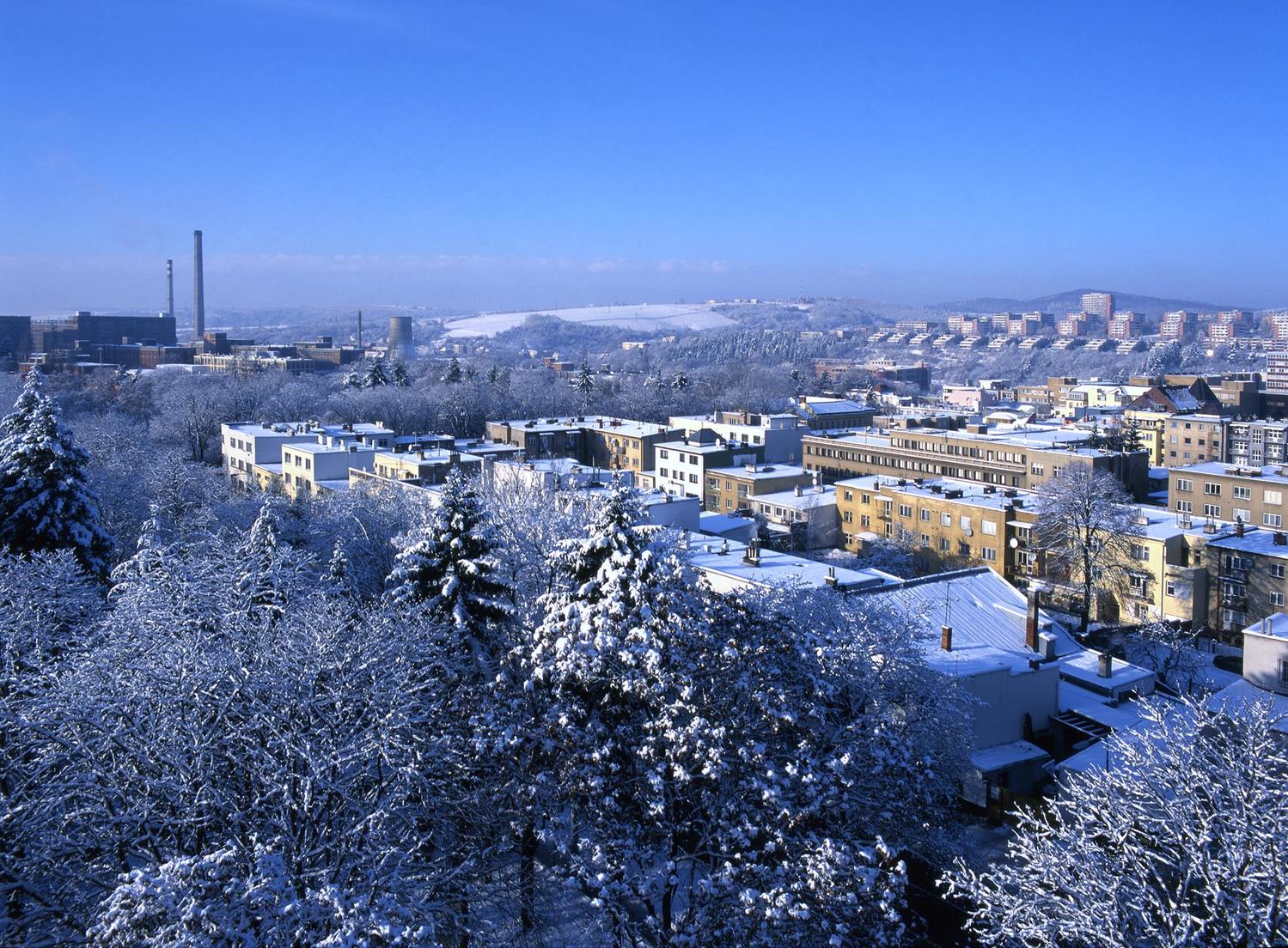 Město Zlín.