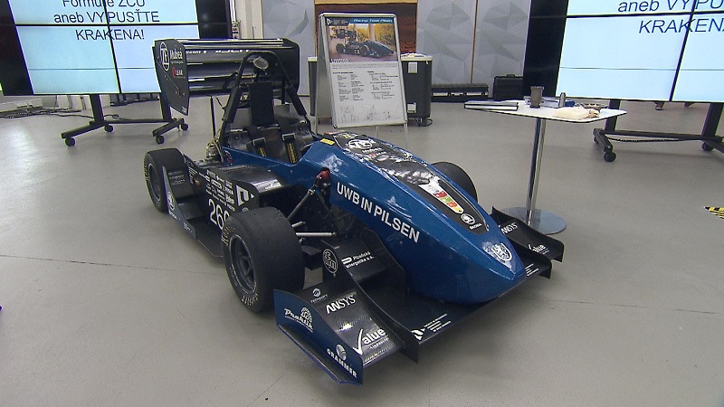 Model formule z 3D tiskárny.