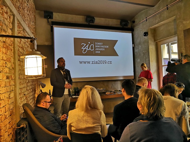 Snímek ze zahájení prvního ročníku Zonky Innovation Awards.