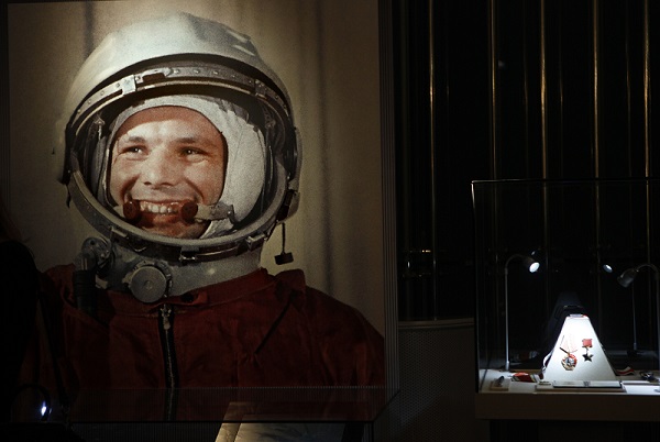 Ruský kosmonaut a první člověk ve vesmíru Jurij Gagarin.