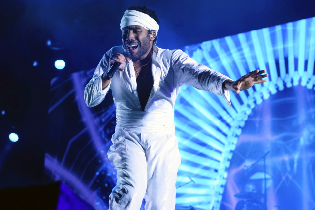 Rapper Childish Gambino.