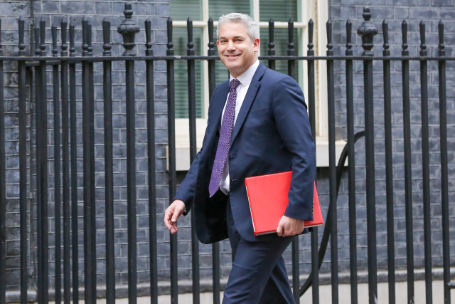 Britský ministr pro brexit Stephen Barclay.