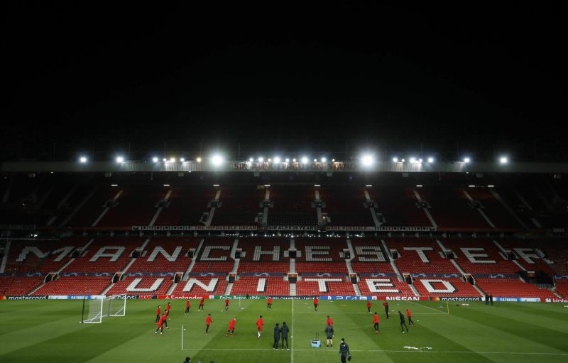 Stadion Old Trafford v Manchesteru.