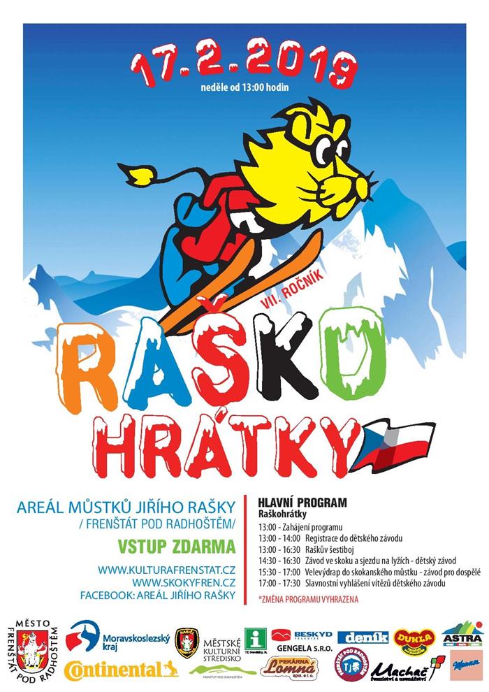 Ve Frenštátě se chystají Raškohrátky, dospělé čeká Velevýdrap.