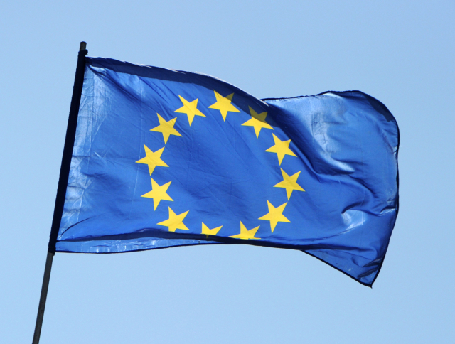 Vlajka EU.