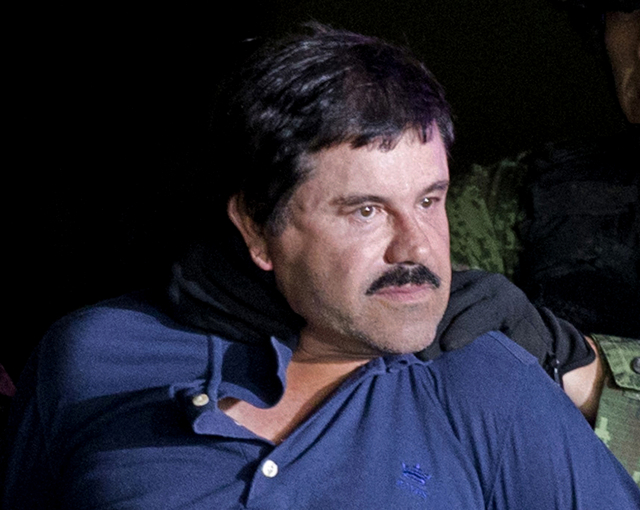 Mexický narkobaron Joaquín Guzmán.