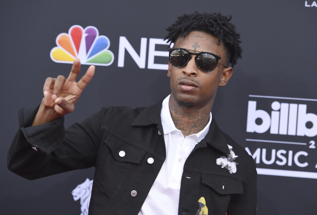 Rapper známý jako 21 Savage.