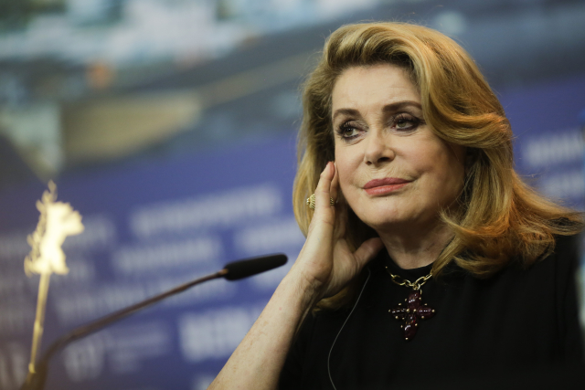 Herečka Catherine Deneuveová.