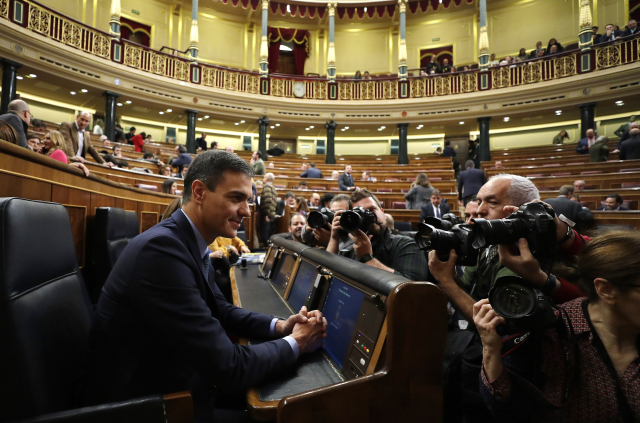 Španělský premiér Pedro Sánchez.