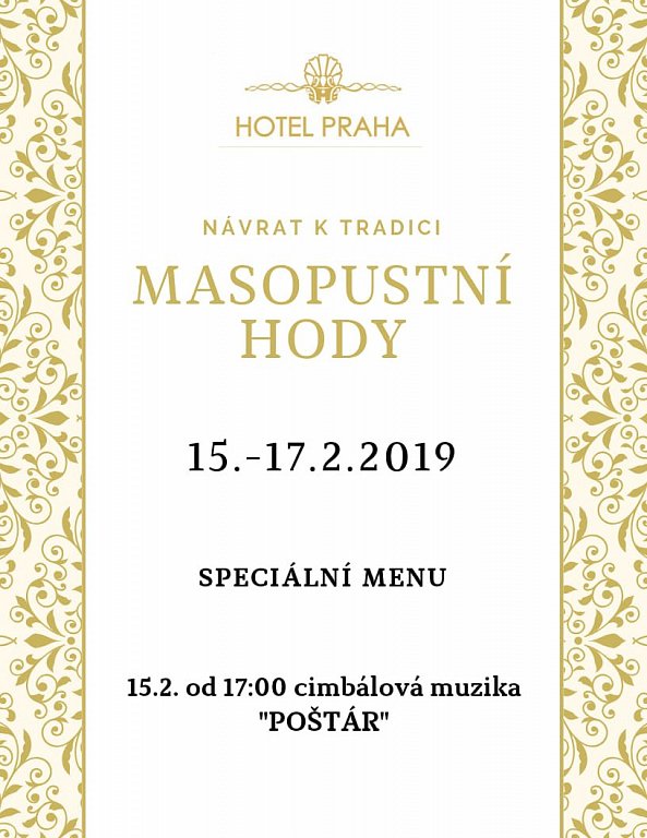 Masopustní hody.