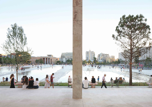Skanderbeg Square.