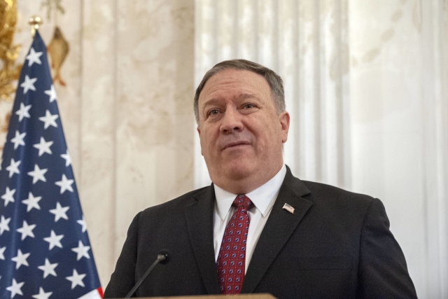 Americký ministr zahraničí Mike Pompeo.