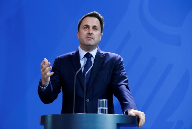 Lucemburský premiér Xavier Bettel.