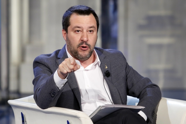 Italský ministr vnitra Matteo Salvini.