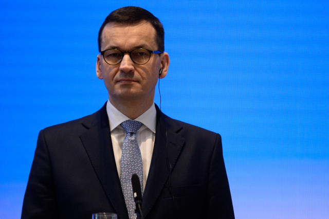 Polský premiér Mateusz Morawiecki.